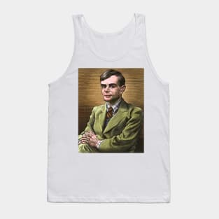 Alan Turing, British mathematician (H420/0225) Tank Top